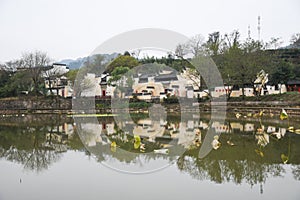 Chinese traditional Hui Style ancient architecture photo