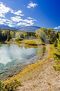 First Lake, Valley of the 5 Lakes, Jasper National Park, Alberta