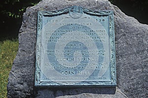 First landing spot of the Pilgrims, Provincetown, Cape Cod, Massachusetts photo