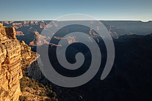 First Light over The Grand Canyon, AZ.