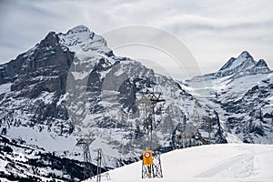 First mountain in Grindelwald with Alpine views Switzerland