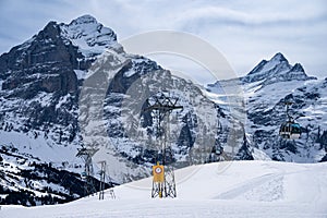 First mountain in Grindelwald with Alpine views Switzerland