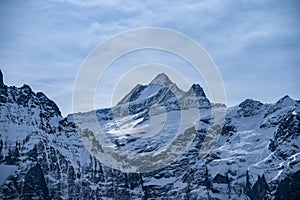 First mountain in Grindelwald with Alpine views Switzerland