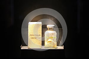 The First Original Penicillin Bottle