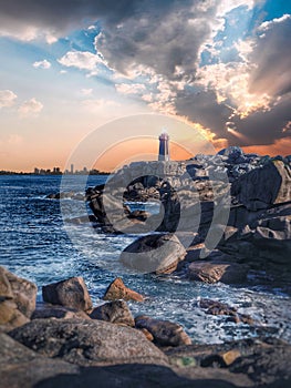 Ploumanac`h Lighthouse