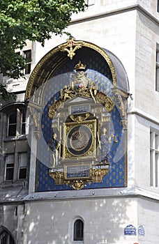 The first public Horologe from Paris in France