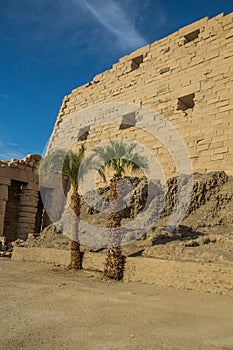 First Pylon of Amun temple in Karnak, Egy