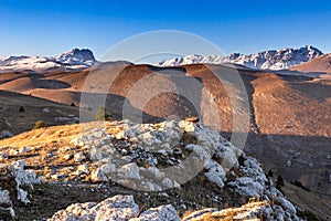 First snow at Gran Sasso National park photo