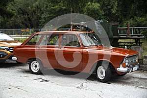 First Soviet car of the hatchback type izh 2125