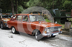 First Soviet car of the hatchback type izh 2125