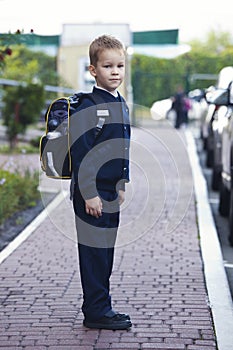 First time goes to school