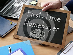 First-Time Homebuyer is shown on the business photo using the text