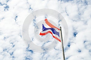 This is the first use of the national flag of Thailand.