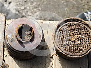 First world war weapons found on Piana Mountain dolomites, Italy