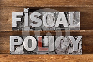 Fiscal policy tray photo