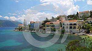 Fiscardo town Kefalonia Greece