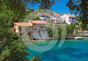 Fiscardo village on Kefalonia