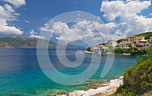 Fiscardo village on Kefalonia