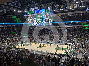 Fiserv Forum Arena, Milwaukee Bucks, Basketball