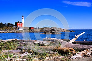 Fisgard Lighthouse National Historic Site near Victoria, Canada