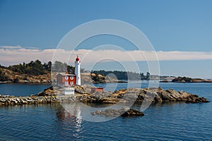 Fisgard Lighthouse, Victoria, Canada photo