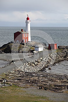 Fisgard Lighthouse in Victoria, Vancouver Island, BC
