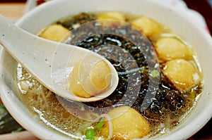 fish ball rice noodle