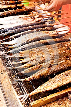 Fish barbecue