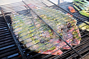 Fish barbecue
