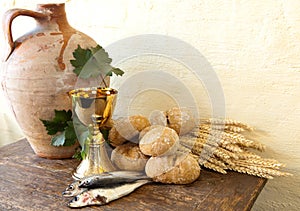Fish and bread of Jesus