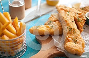 Fish and chips