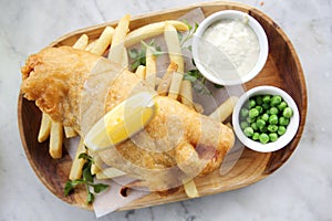 Fish and chips