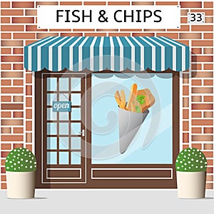 Fish and chips cafe