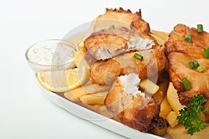 Fish and Chips with Mayonaise