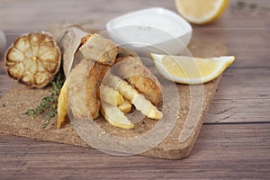 Fish & chips set