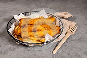 Fish and Chips with tater sauce