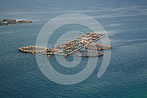 Fish farm Kefalonia