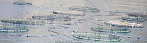 Fish farm in Roquetas de Mar, AlmerÃ­a, Spain