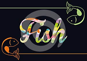 Fish figure design