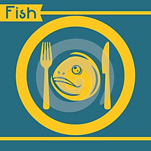 Fish figure design