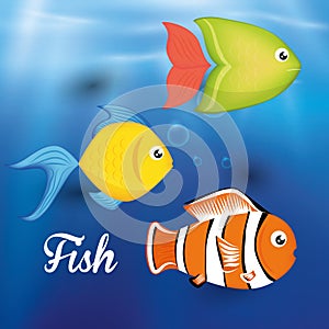 Fish figure design