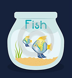 Fish figure design