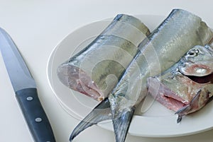 Fish filleting photo