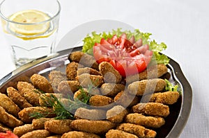 Fish fingers dish
