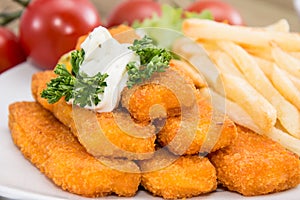 Fish Fingers with Remoulade