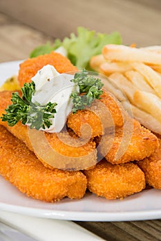 Fish Fingers with Remoulade