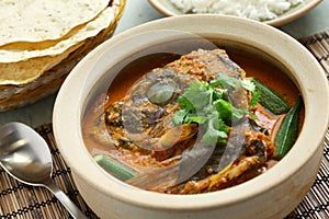 Fish head curry