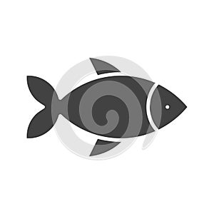 Fish icon vector image.