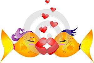 Fish kiss