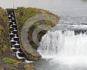 Faxi waterfall fish ladder